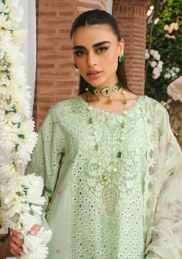 Paras By Pasha La Gardenia PG24 06 Blissful Breeze Lawn Collection 24