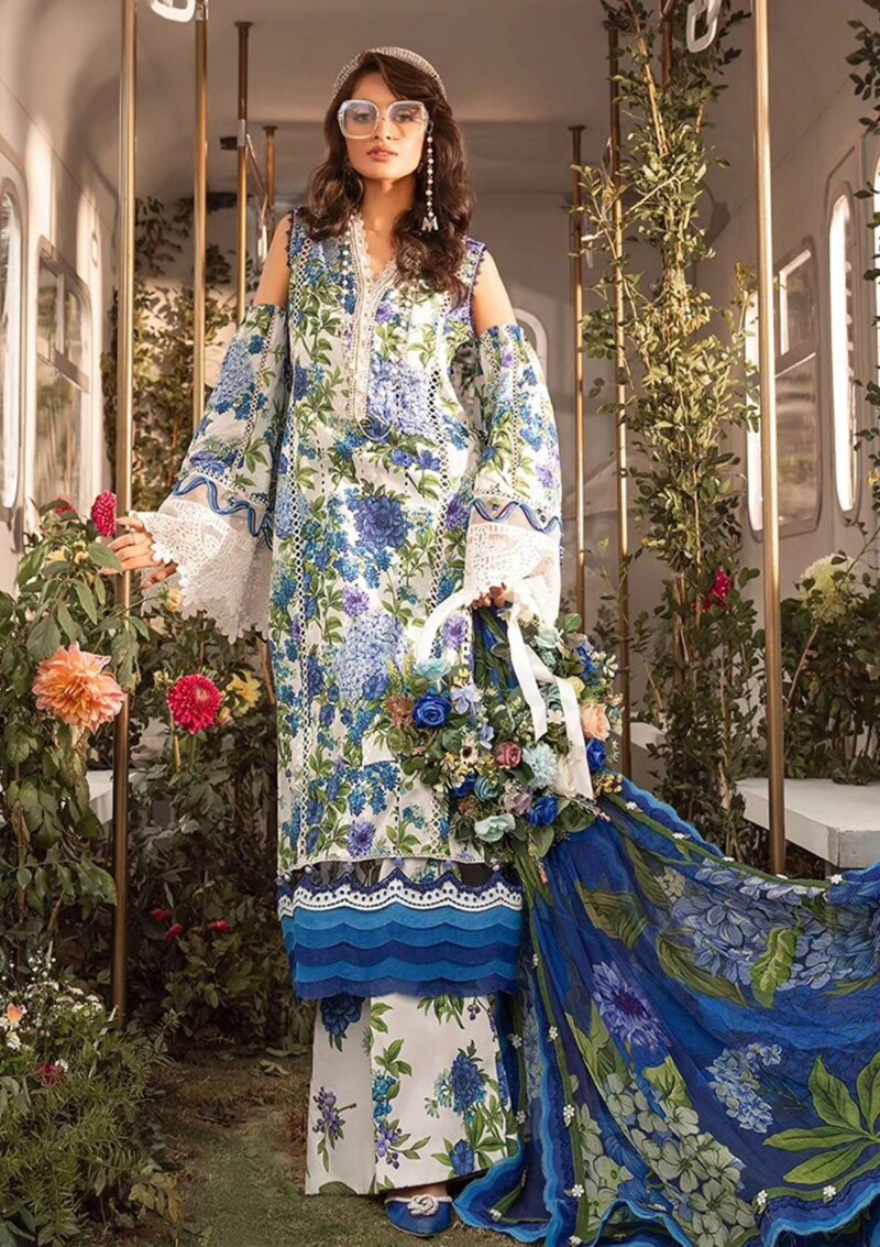 product Maria B M Prints Mm24-2 A Lawn Collection 24