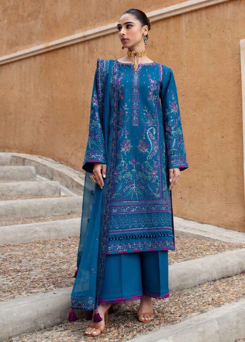 product Gulaal Embroidered Lawn Felicia 3 Piece Suit Cultural Outfit 2024