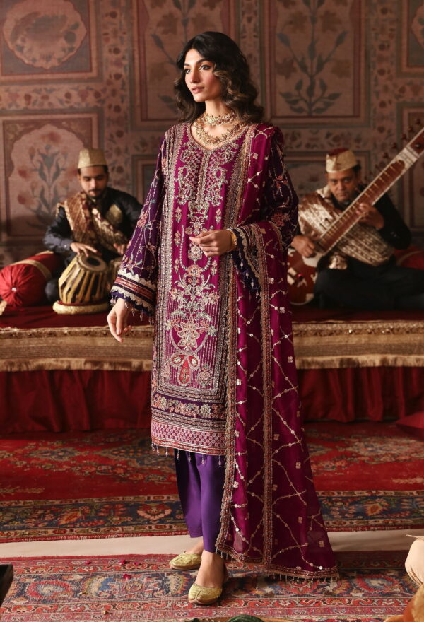 Emaan Adeel Gh-01 Embroidered Chiffon Collection 2024