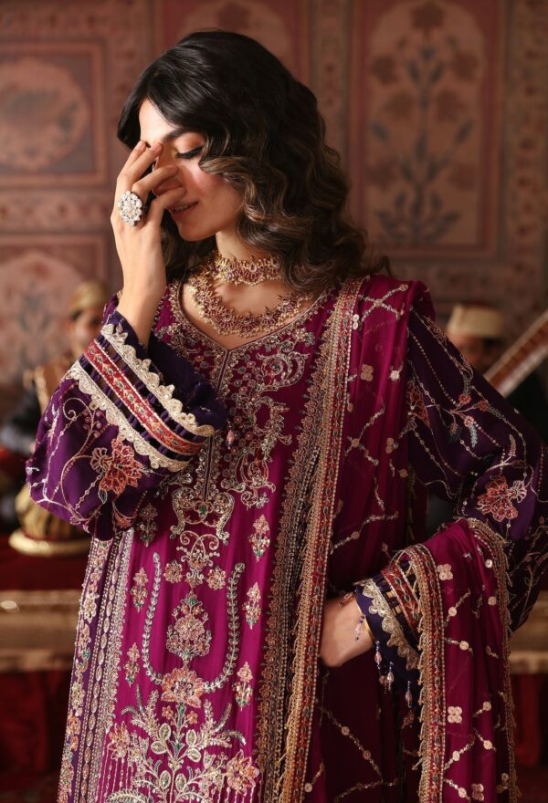 Emaan Adeel Gh-01 Embroidered Chiffon Collection 2024