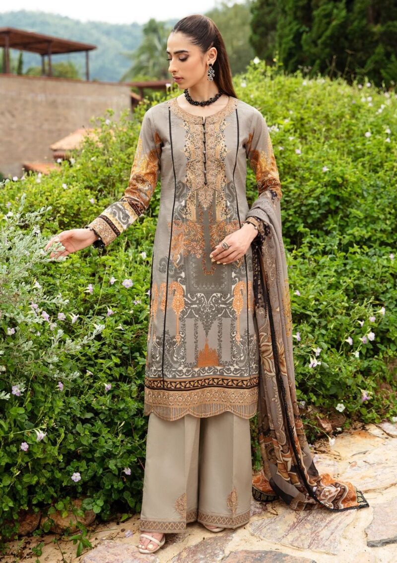 Gulaal Springtime Ballet Vol 1 Gsb24 08 Azur Lawn Collection