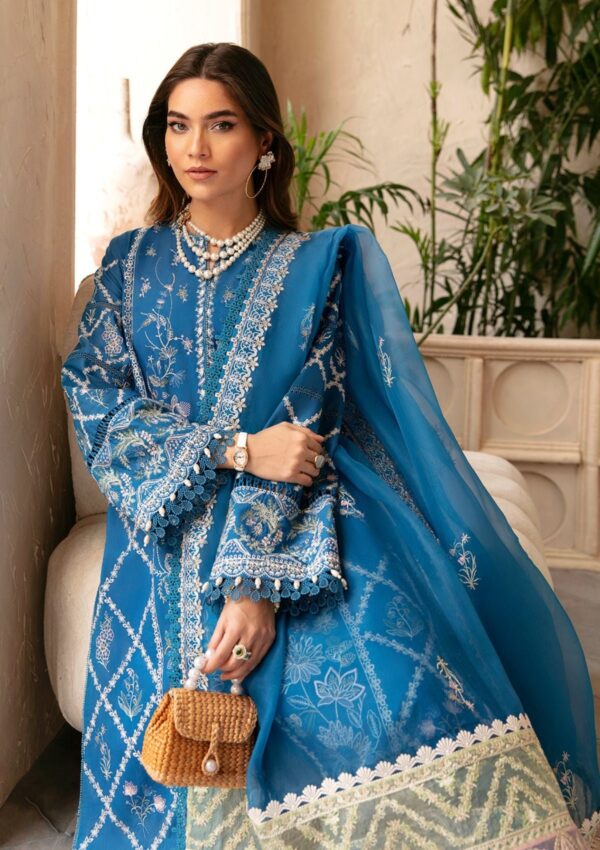 Afrozeh D 06 Amelia Cascade Lawn Collection