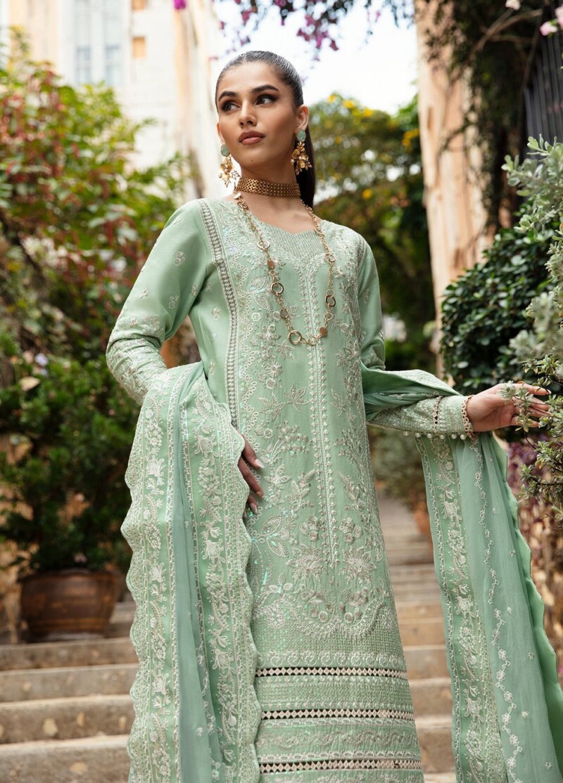 product Gulaal Embroidered Lawn Deniz 3 Piece Suit Cultural Outfit 2024