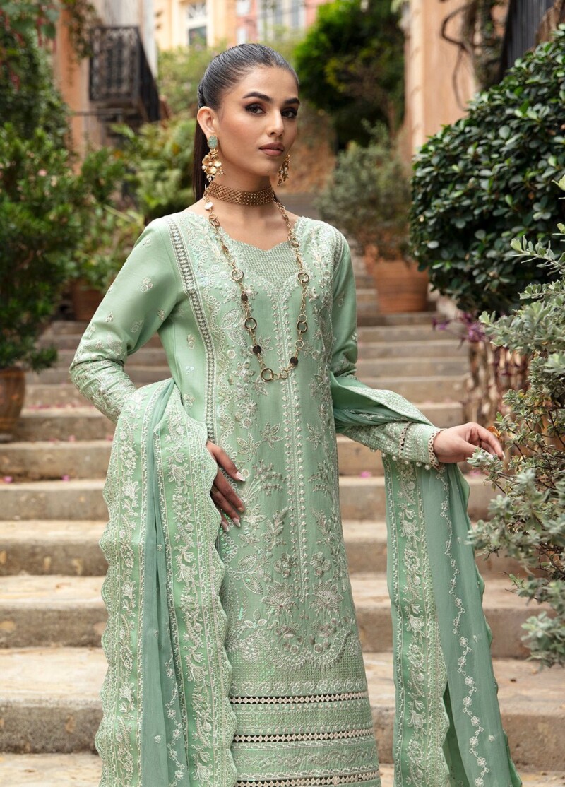 product Gulaal Embroidered Lawn Deniz 3 Piece Suit Cultural Outfit 2024