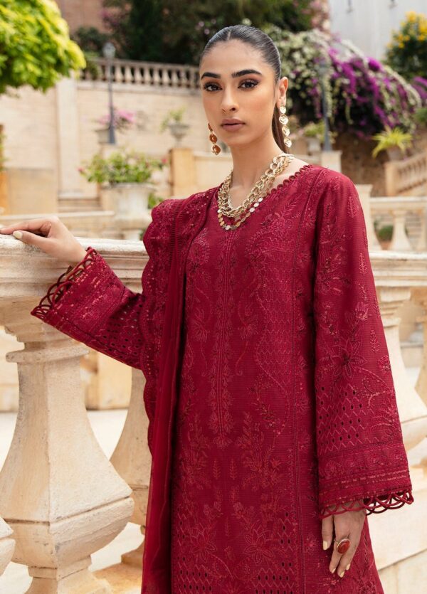Gulaal Embroidered Lawn Amelie 3 Piece Suit Cultural Outfit 2024