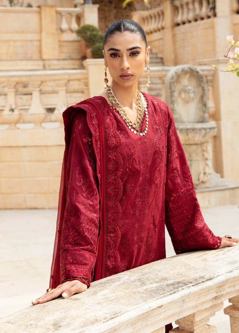 product Gulaal Embroidered Lawn Amelie 3 Piece Suit Cultural Outfit 2024