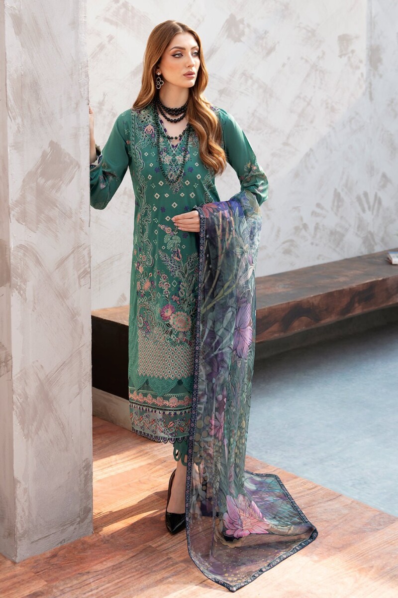 product Ramsha Embroidered Lawn L-901 3 Piece Suit Cultural Outfit 2024