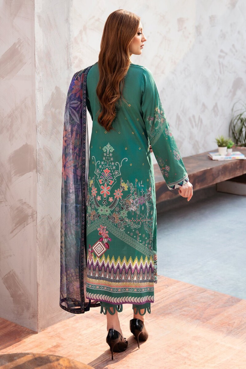 product Ramsha Embroidered Lawn L-901 3 Piece Suit Cultural Outfit 2024