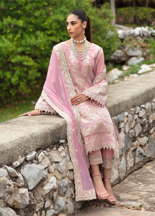 Gulaal Embroidered Lawn Emelia 3 Piece Suit Cultural Outfit 2024