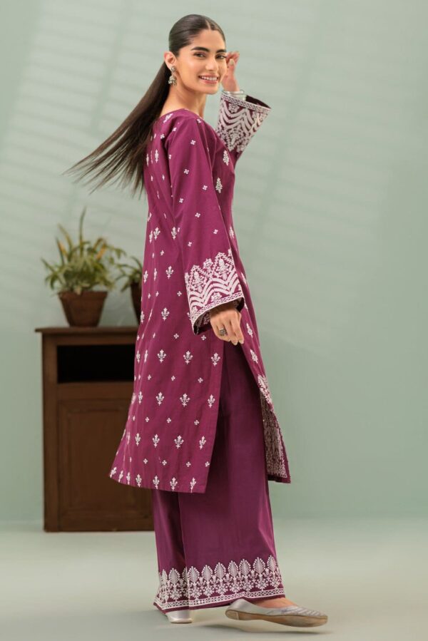 Bonanza Satrangi Purple Cambric 2 Piece 1S24K2P205 Festive Pret 2024