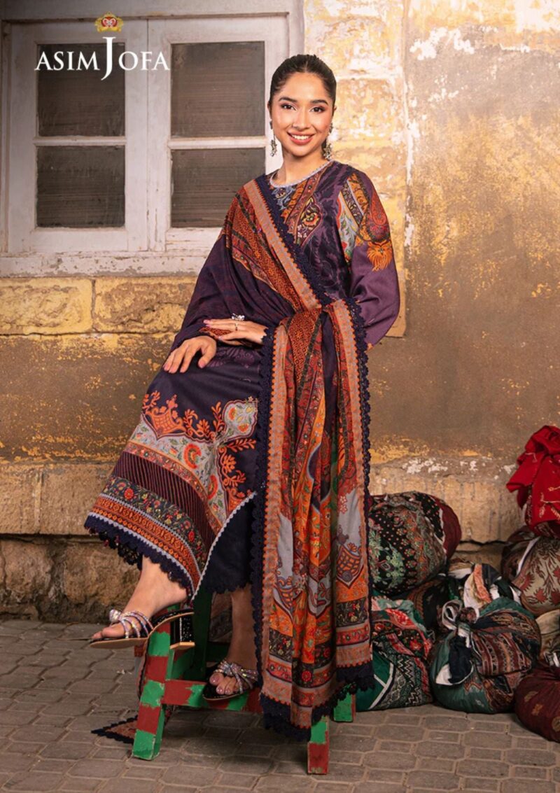 Asim Jofa Ajar24 12 Aira Premium Lawn Collection