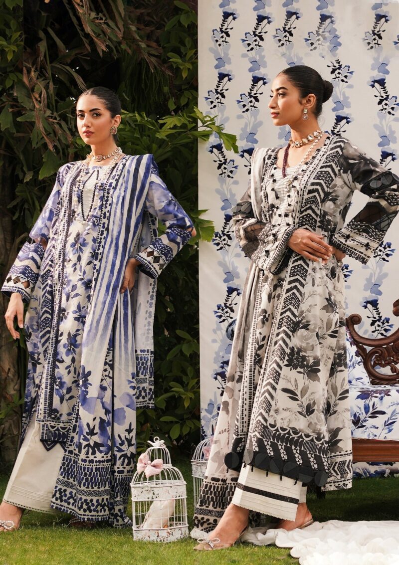 Elaf Premium Printed EEP 07A Shadow Sisters Lawn Collection 24