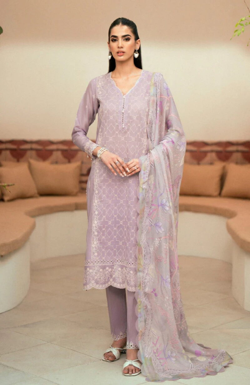 Seran Chikankari Festive Edit SE24 04 CYPRUS Lawn Collection 24