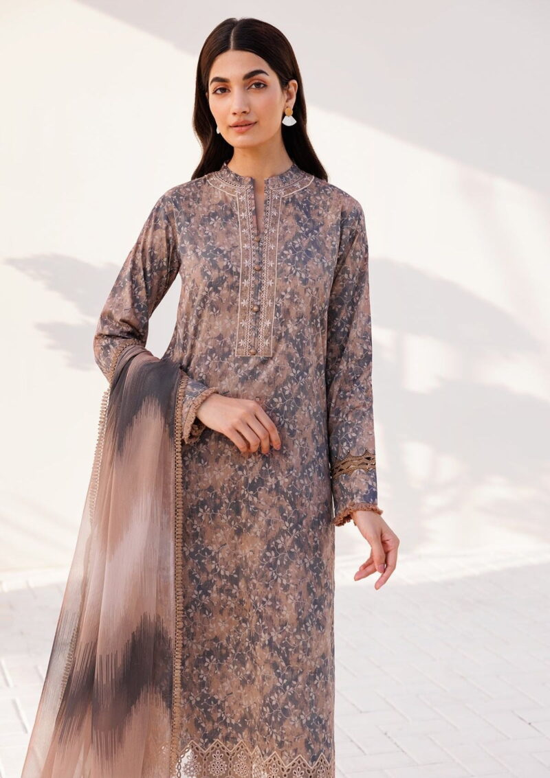 Farasha Printed Essentials Floral Haze Lawn Collection