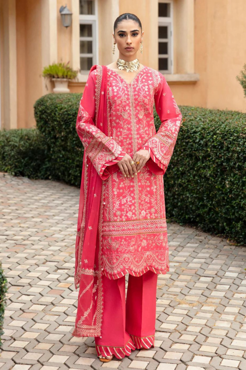 product Gulaal Embroidered Lawn Alessia 3 Piece Suit Cultural Outfit 2024