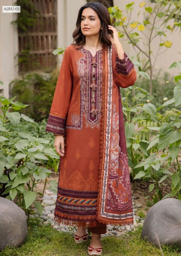 Asim Jofa Jp24 01 Prints Vol 2 Premium Lawn Collection