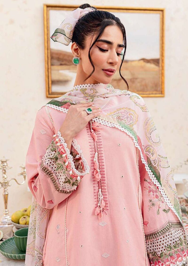 Zoya N Fatima Raha Lawn 24 ZR 01 AIZA Lawn Collection 24