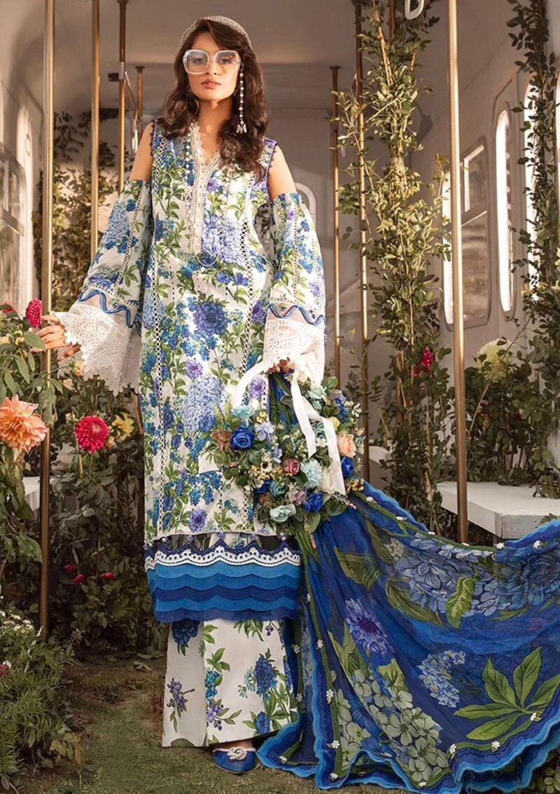 product Maria B M Prints Mm24-2 A Lawn Collection 24