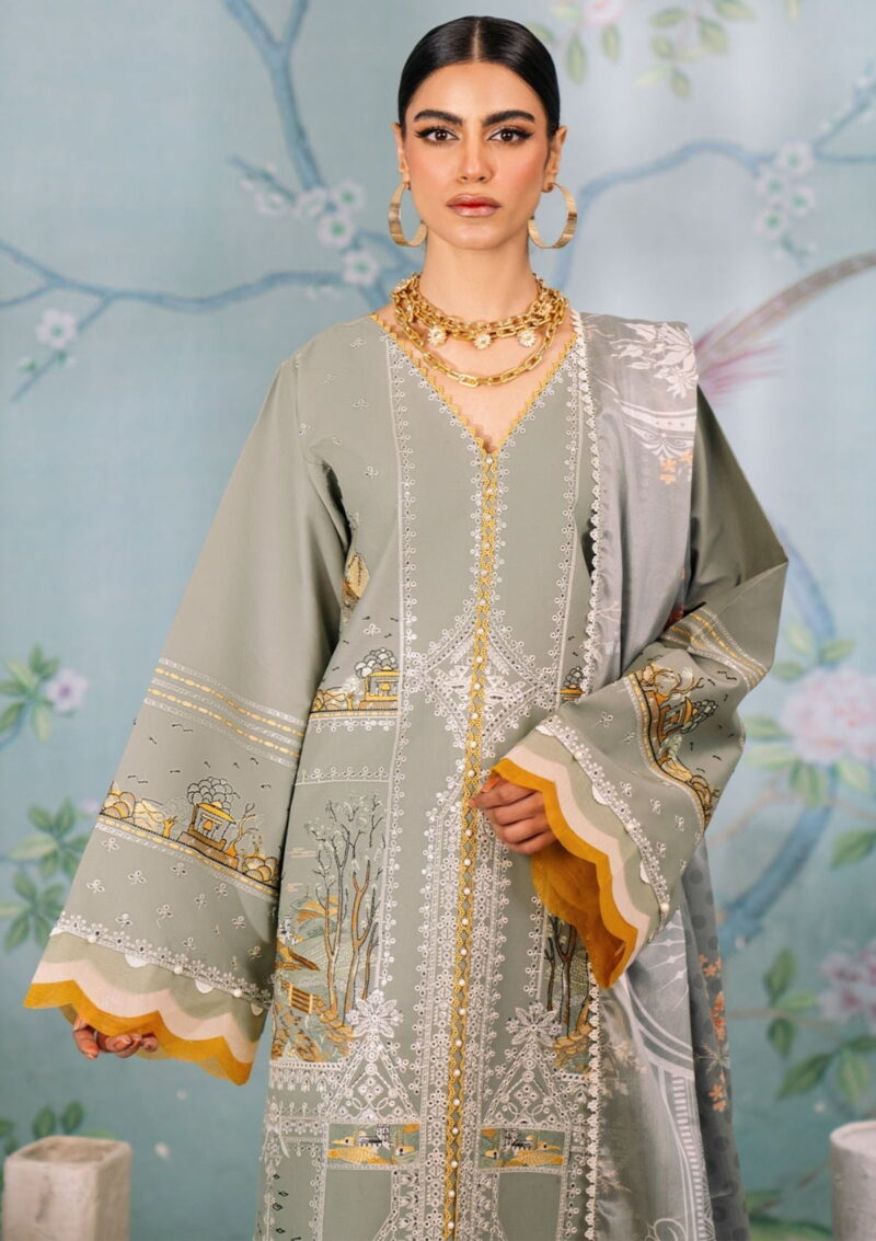 Bin Ilyas La Hira Bih 206 B Lawn Collection