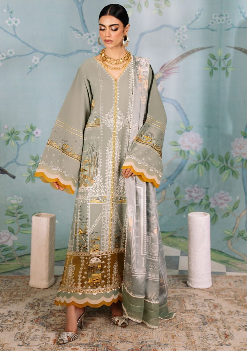 Bin Ilyas La Hira Bih 206 B Lawn Collection