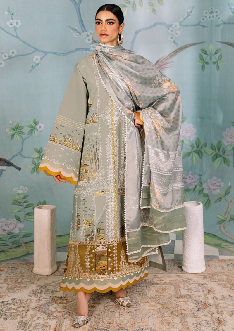 Bin Ilyas La Hira Bih 206 B Lawn Collection