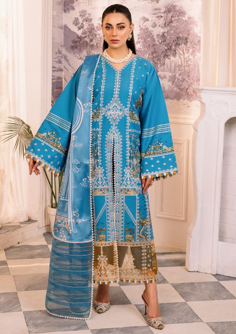 Bin Ilyas La Hira Bih 207 A Lawn Collection