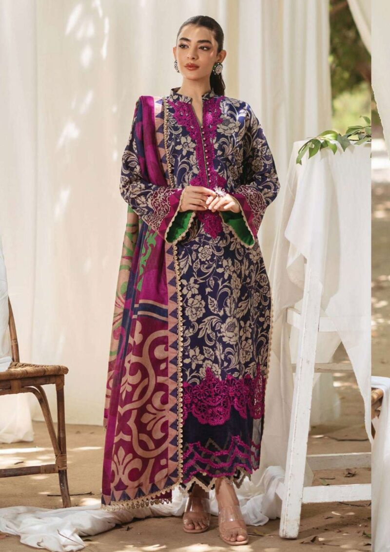 Zainab Chottani Zct24 7b Tahra Lawn Collection 2024