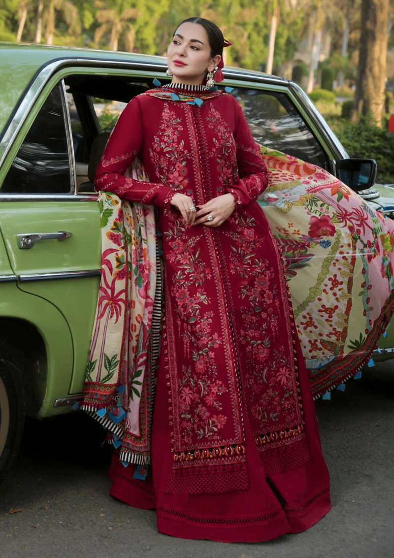 Hussain Rehar Ss 24 D 497 Shein Lawn Collection