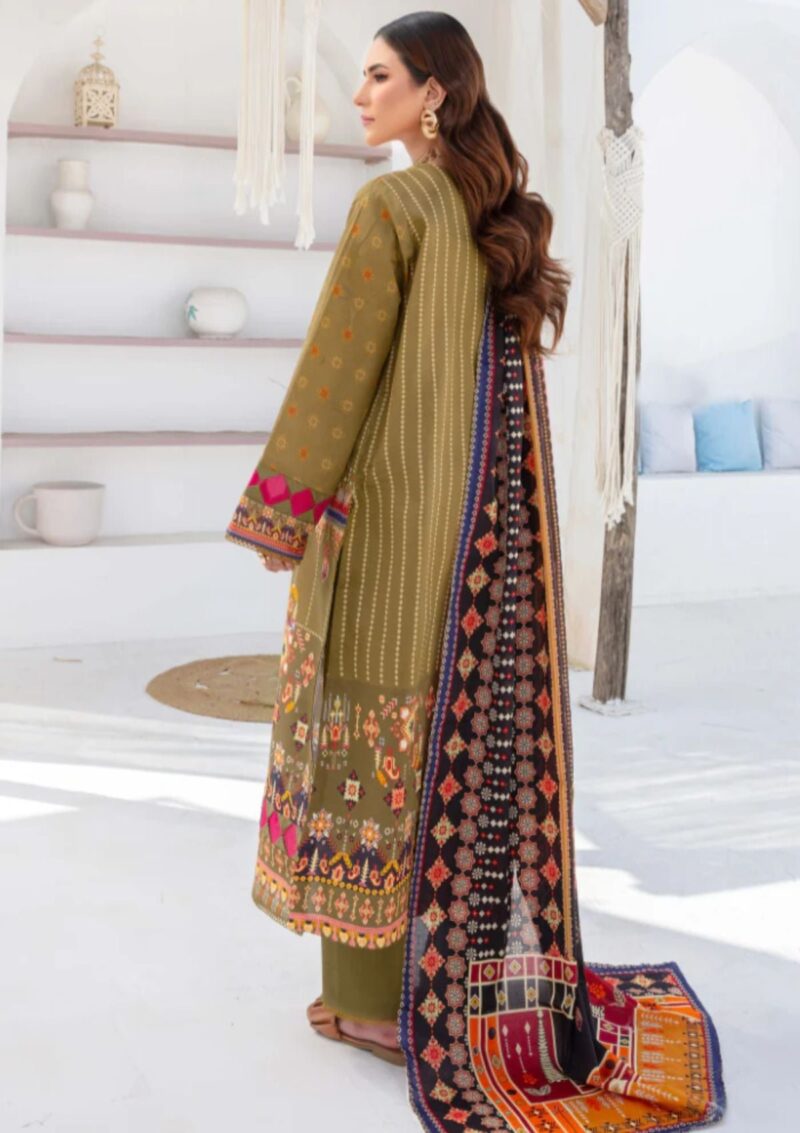 Humdum Saira Bano Hb24 07 Lawn Collection