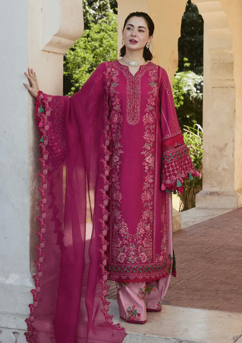 Hussain Rehar Ss 24 D 502 Gleam Lawn Collection