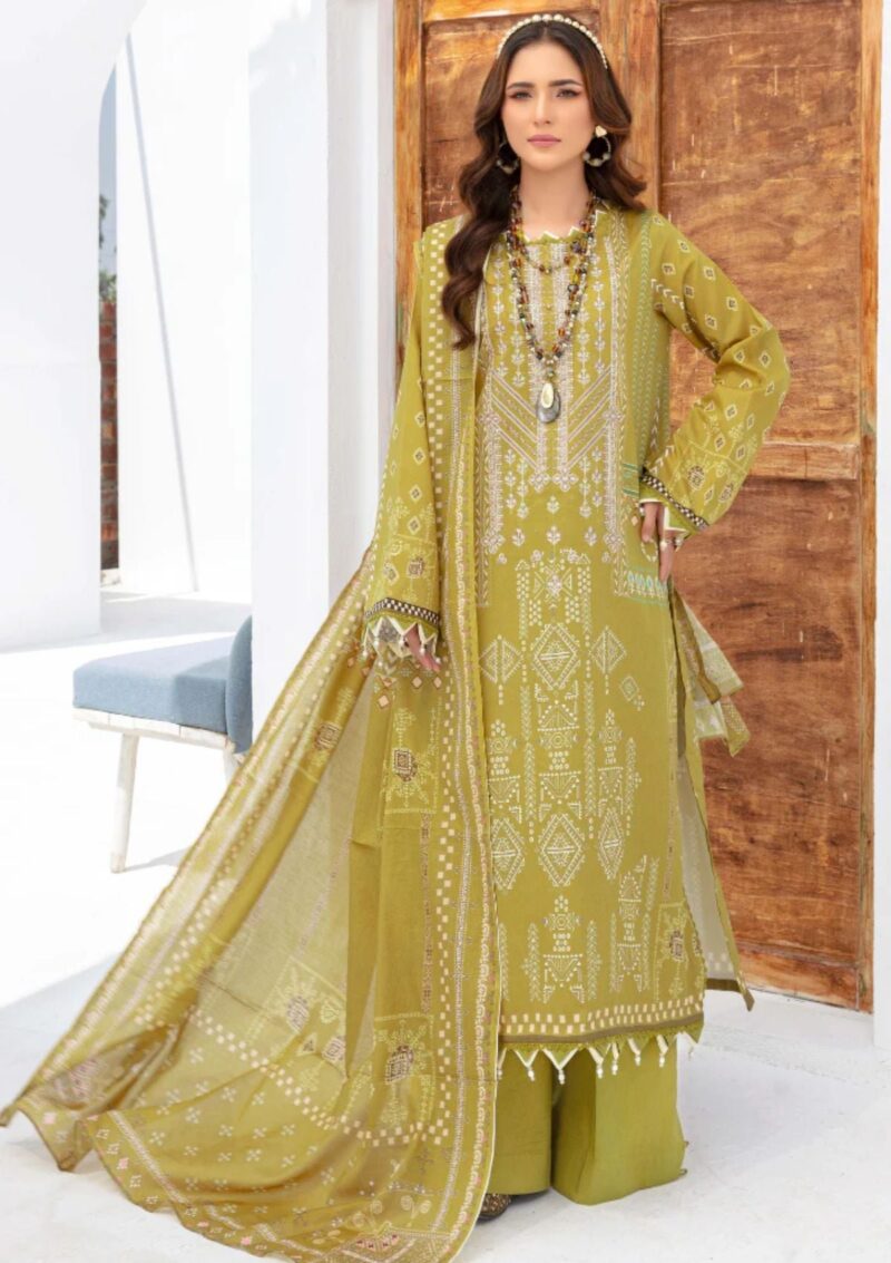 Humdum Saira Bano Hb24 05 Lawn Collection