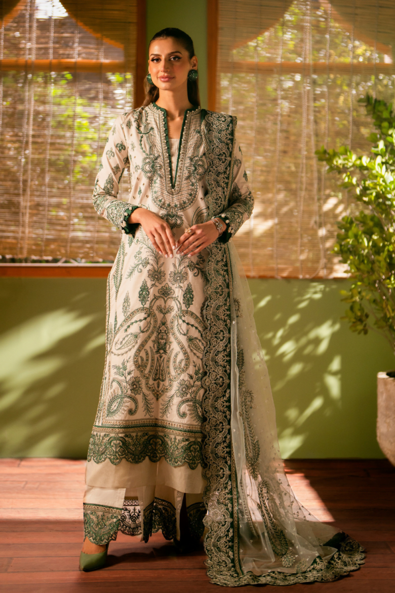 product Maryum N Maria Embroidered Lawn Ms24-552 3 Piece Suit Cultural Outfit 2024