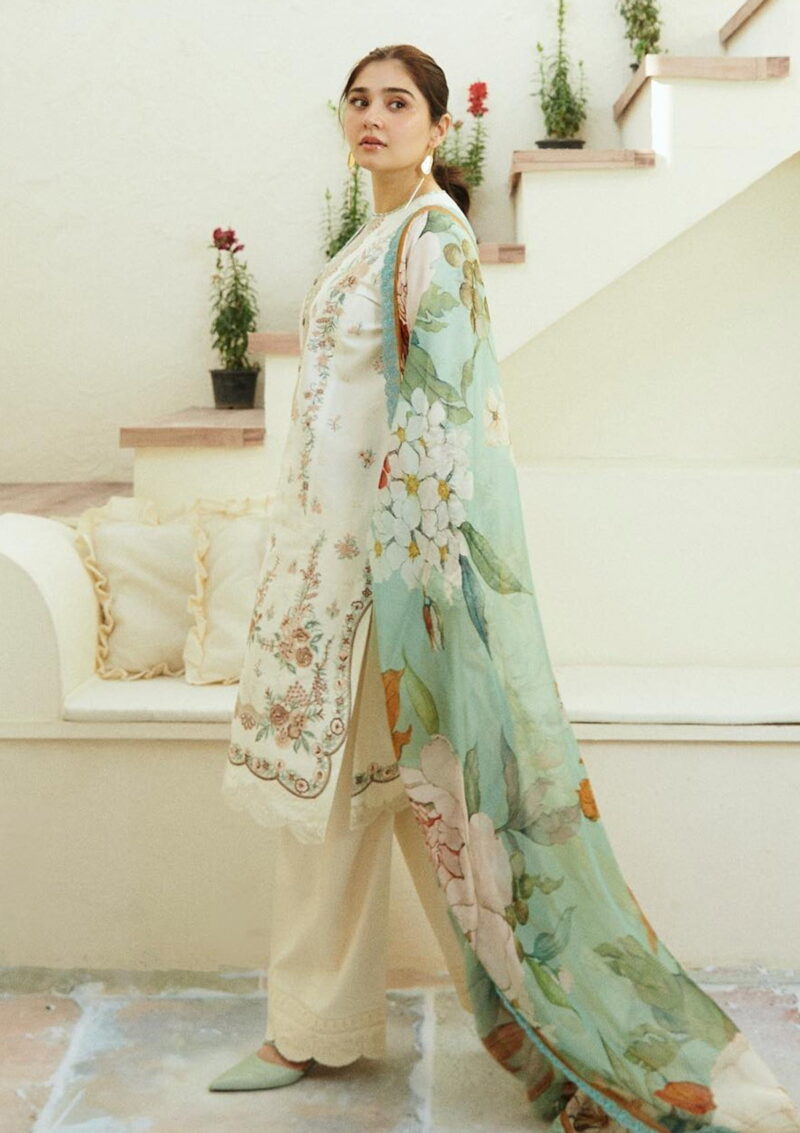 Zara Shahjahan Coco Unstitched 24 Zc 9a Morni Lawn Collection