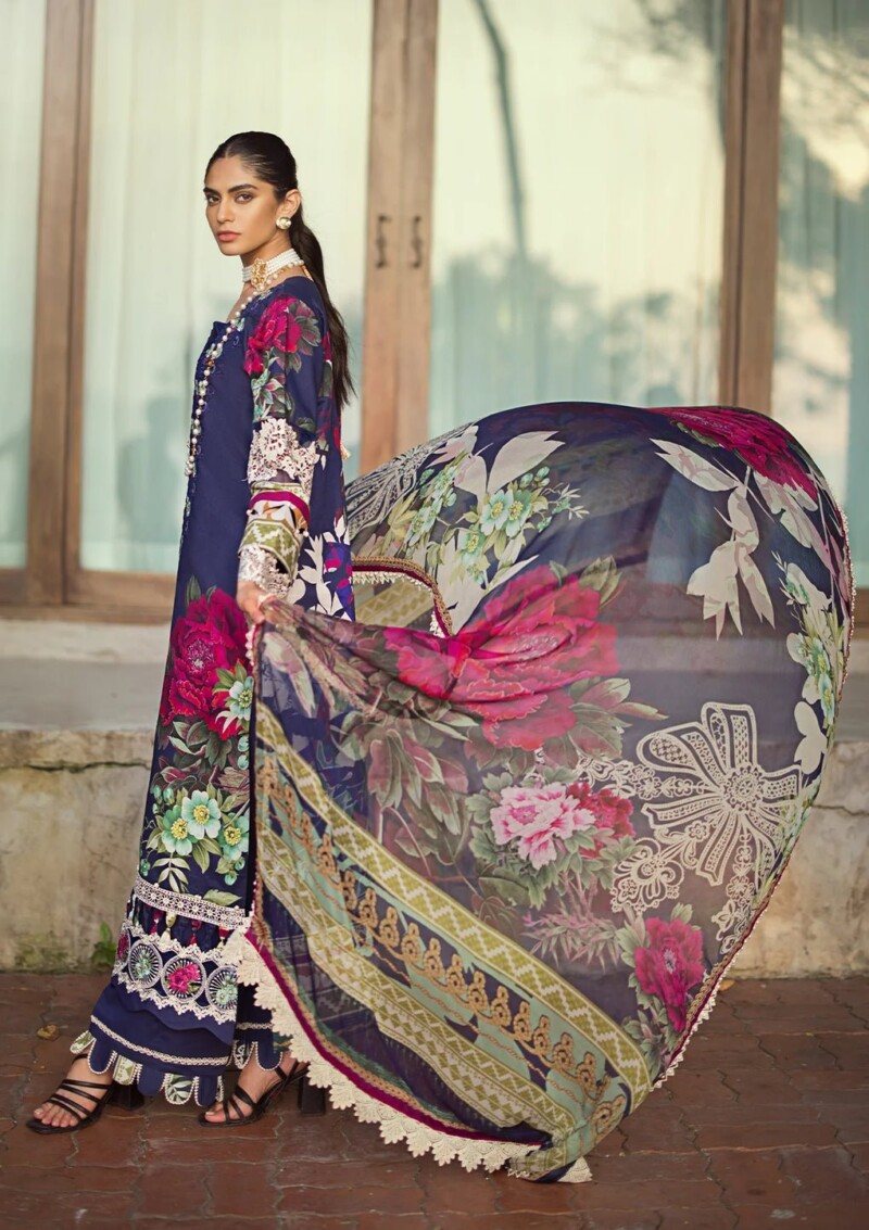 product Elaf Digital Printed Lawn Esl-08a Sinclair 3 Piece Suit Cultural Outfit 2024