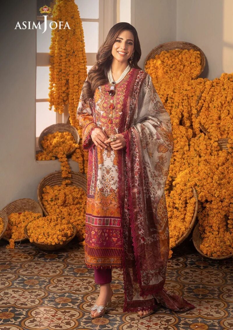 Asim Jofa Ajar24 04 Aira Premium Lawn Collection