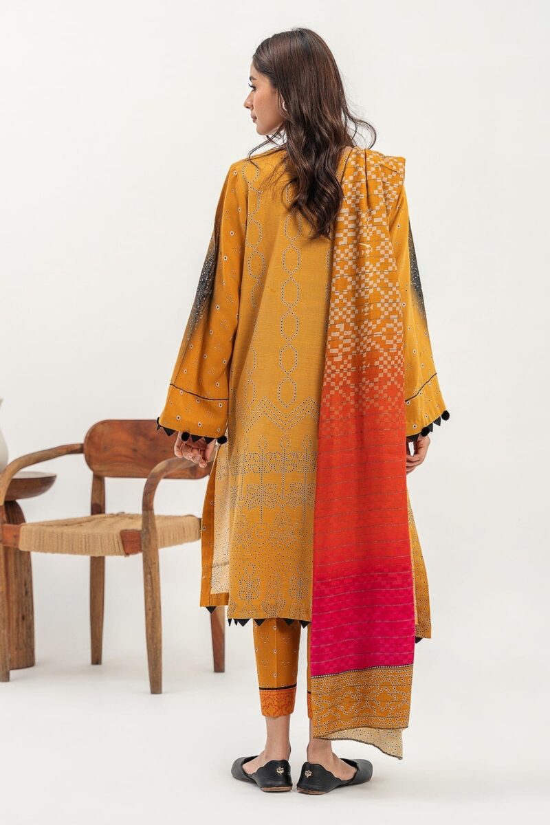 Charizma 3 Pc Printed Staple Shirt With Viscose Dupatta And Trouser Cnp 3 203