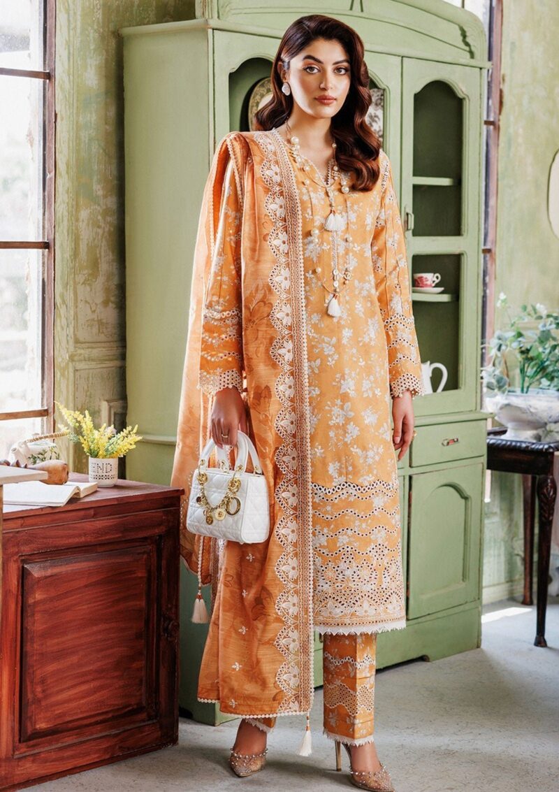 Alizeh Maahi Vol 2 Embroidered Printed AF 7014 Sung Lawn Collection 24