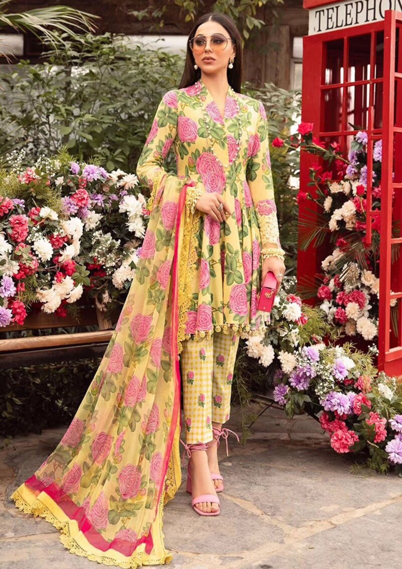 product Maria B M Prints Mm24-3 A Lawn Collection 24