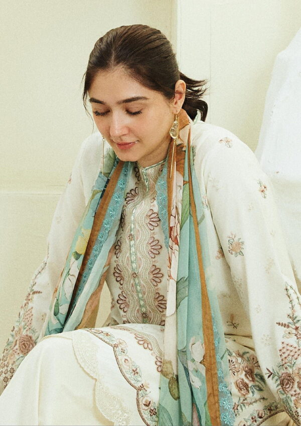 Zara Shahjahan Coco Unstitched 24 Zc 9A Morni Lawn Collection