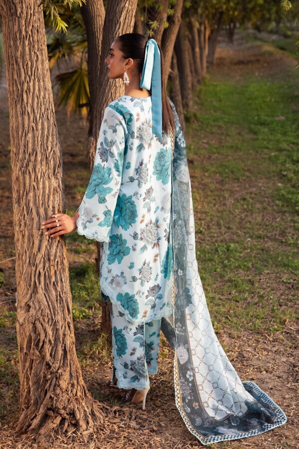 Alizeh Af-Pl-6019-Bluet Sheen Printed Lawn Collection 2024