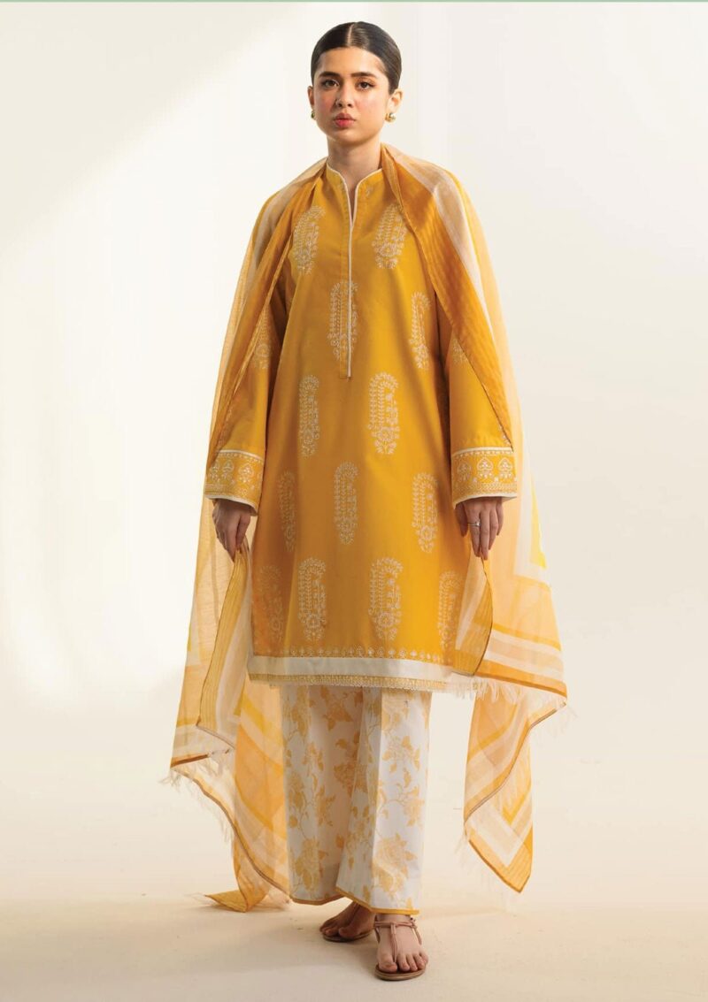 Zara Shahjahan Coco Volume II CZV2 4A DIARA Lawn Collection 24