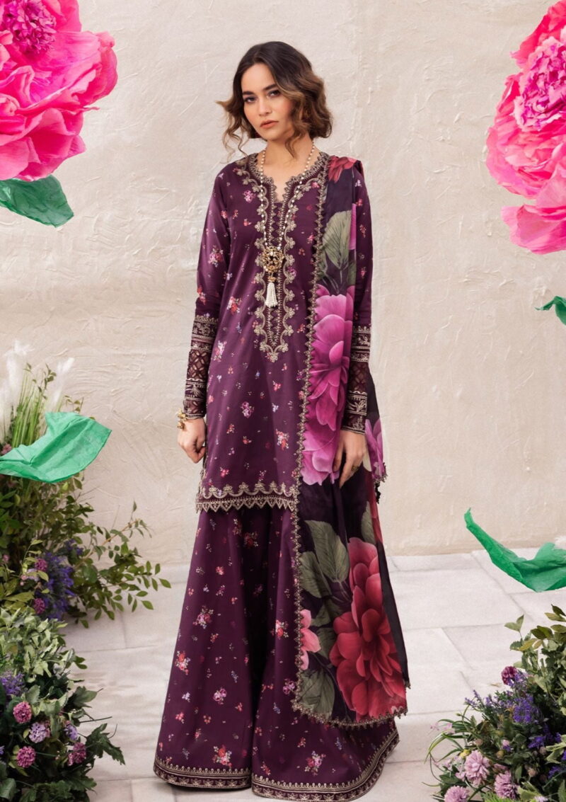 Iznik Embroidered Lawn Il24 07 Lawn Collection