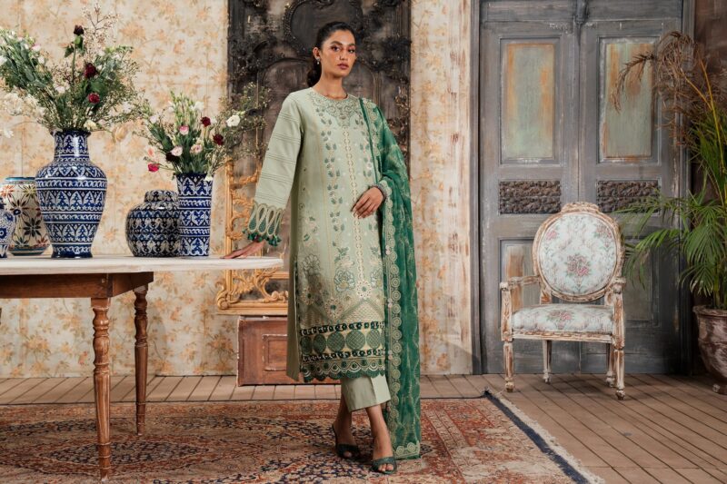 Ethnic Embroidered Suit E0435 203 130 Rozana Unstitched Collection 24 Vol Iii