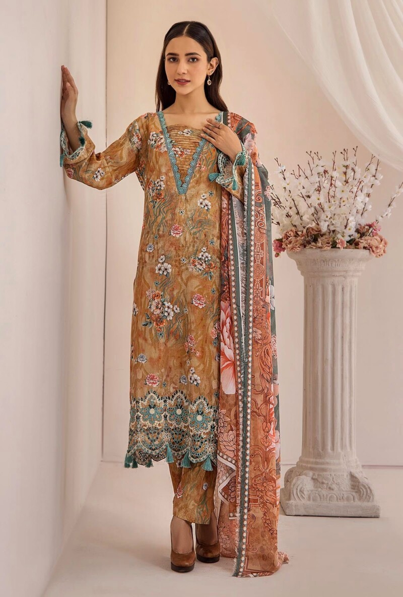 product Adnan Libas Pret 6308 Lawn Collection 2024