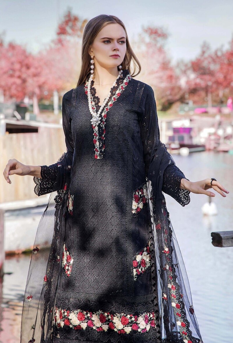 product Adan Libas Embroidered Lawn Blossom 5735 3 Piece Suit Cultural Outfit 2024