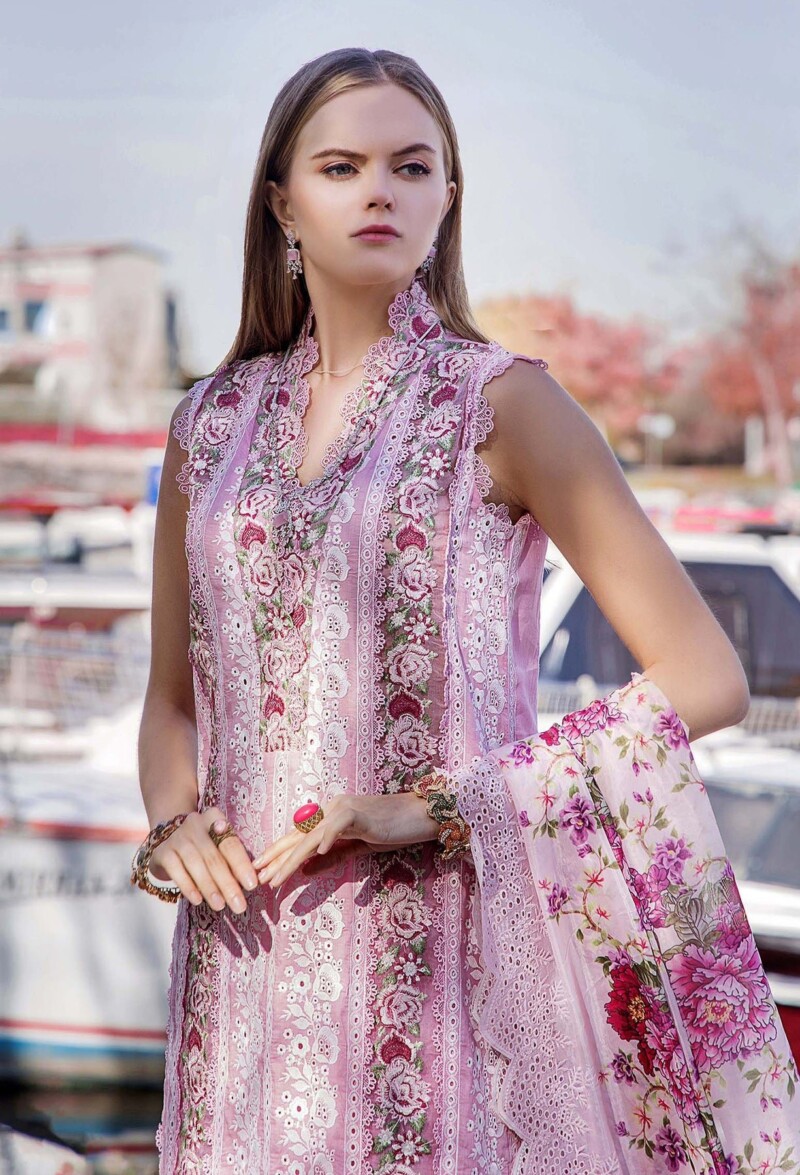 product Adan Libas Embroidered Lawn Blossom 5738 3 Piece Suit Cultural Outfit 2024