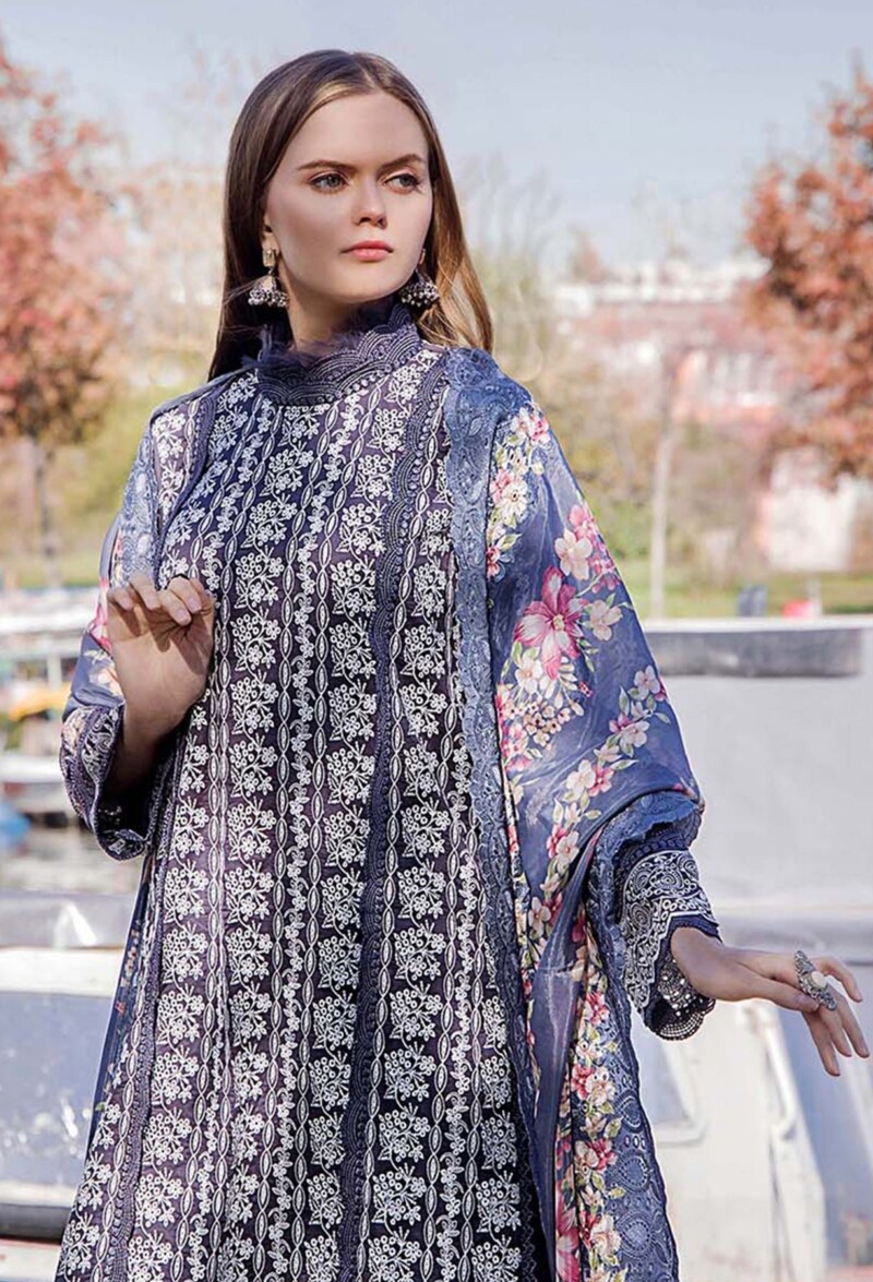 product Adan Libas Embroidered Lawn Blossom 5739 3 Piece Suit Cultural Outfit 2024