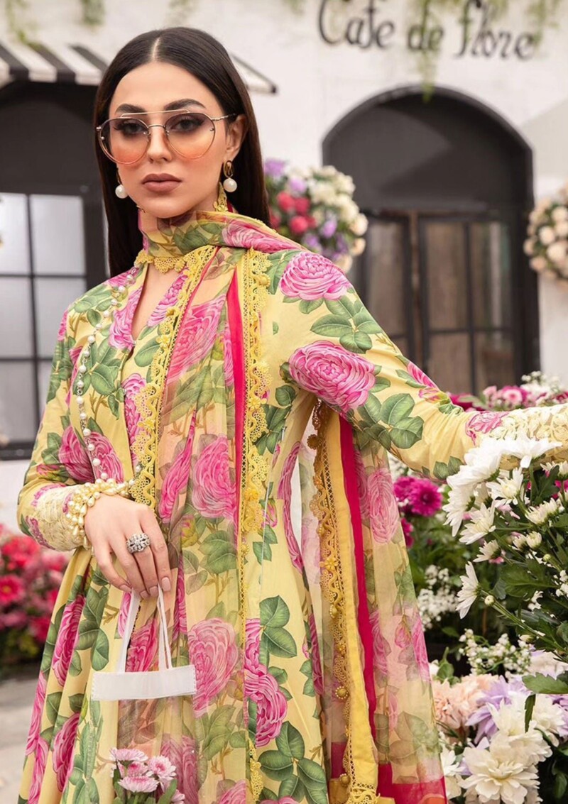 product Maria B M Prints Mm24-3 A Lawn Collection 24