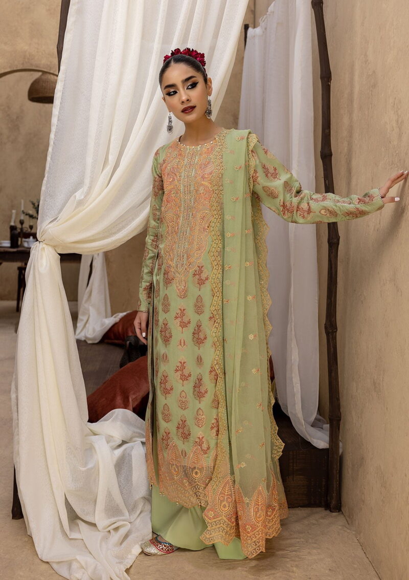 Humdum Meraki Lawn Ml24 01 Lawn Collection